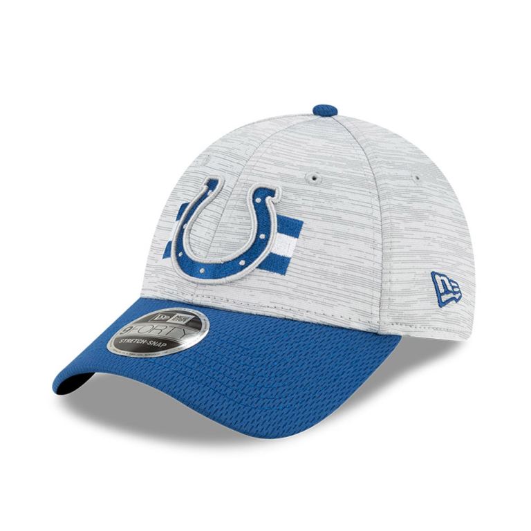 Gorras New Era Nfl Azules - Indianapolis Colts NFL Training 9FORTY Stretch Snap 89531LEWN